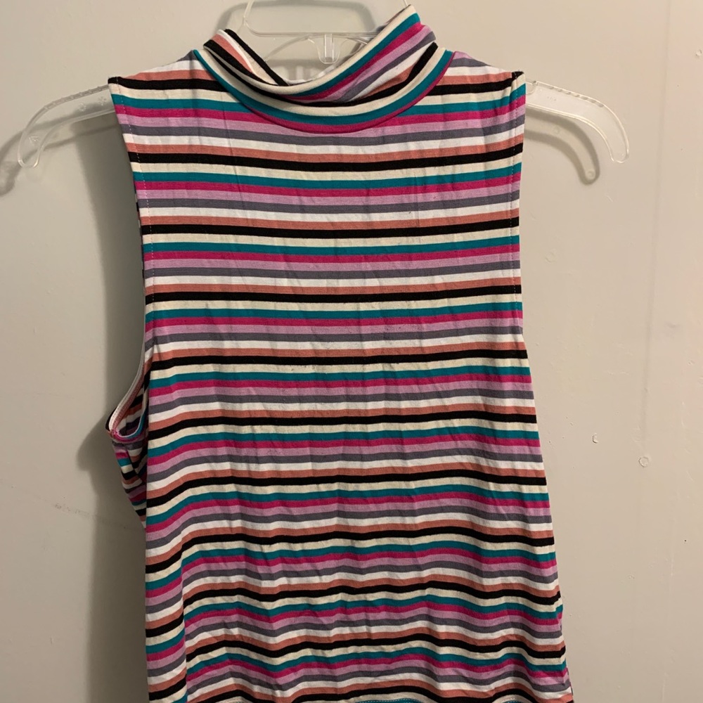 Nordstrom Topshop high neck tank top